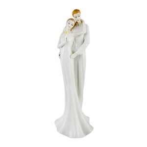 TO HAVE AND HOLD Fine Porcelain Wedding Couple Statue